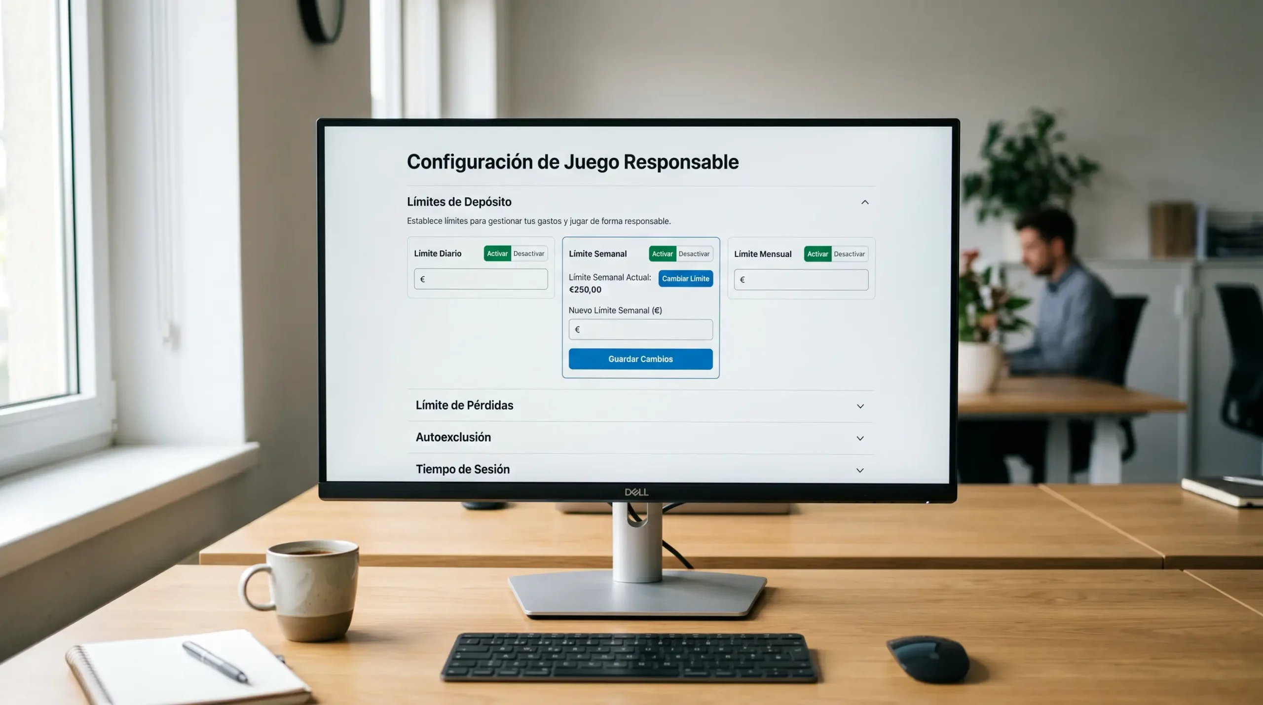 Herramientas de juego responsable en una plataforma de apuestas con licencia española